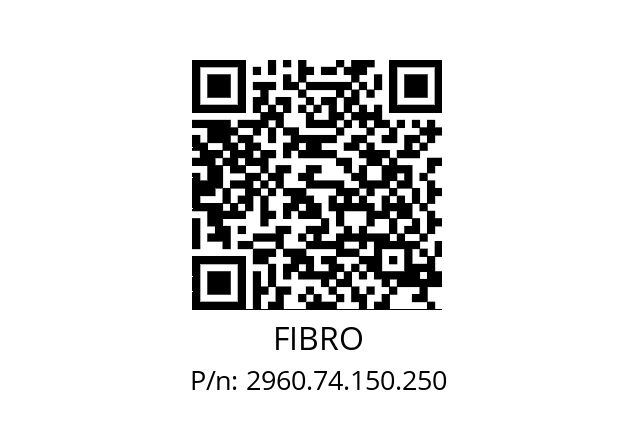   FIBRO 2960.74.150.250