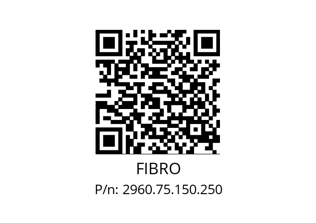   FIBRO 2960.75.150.250