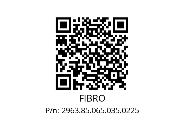   FIBRO 2963.85.065.035.0225