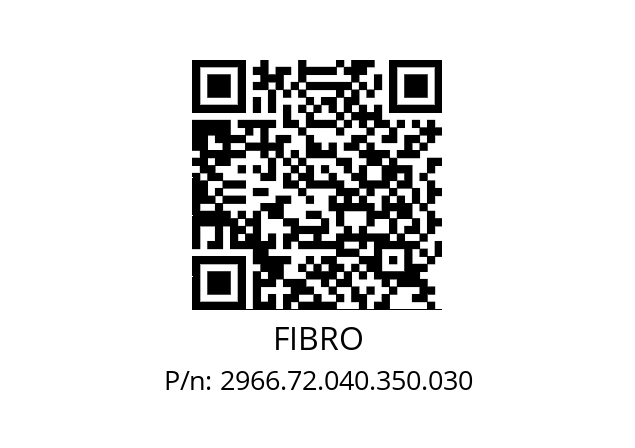   FIBRO 2966.72.040.350.030