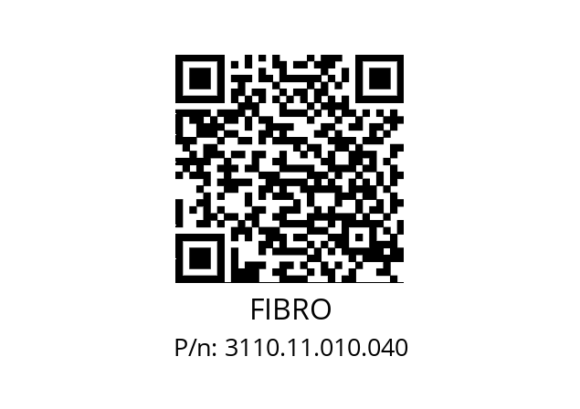   FIBRO 3110.11.010.040