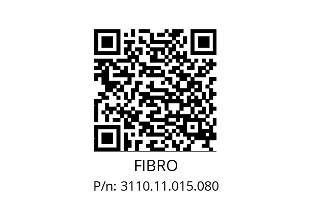   FIBRO 3110.11.015.080