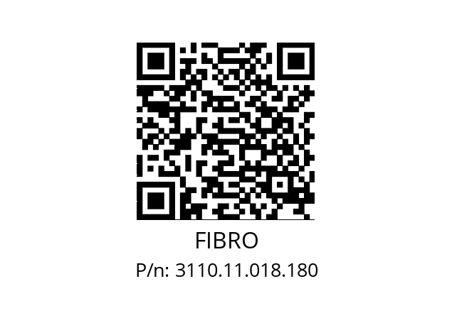   FIBRO 3110.11.018.180