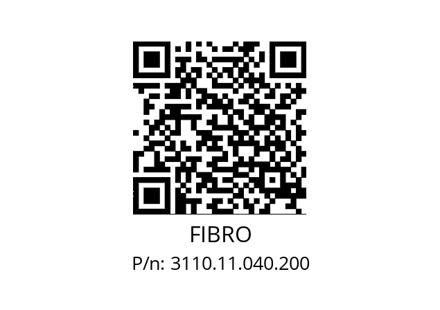   FIBRO 3110.11.040.200