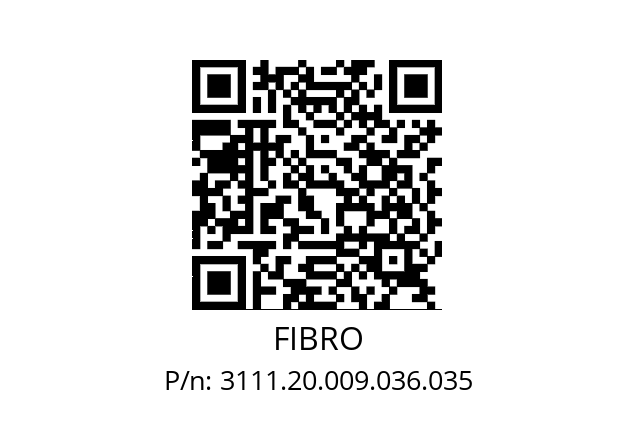   FIBRO 3111.20.009.036.035