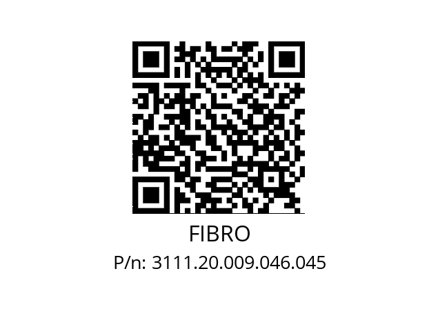   FIBRO 3111.20.009.046.045