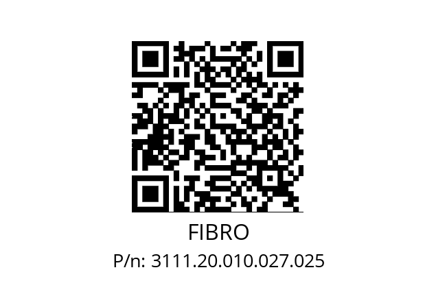   FIBRO 3111.20.010.027.025