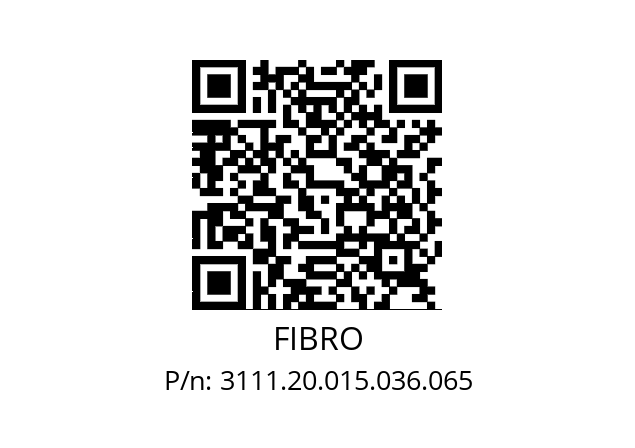   FIBRO 3111.20.015.036.065