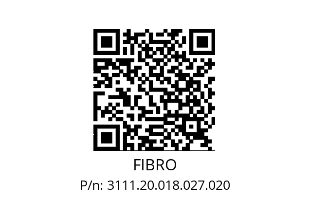   FIBRO 3111.20.018.027.020