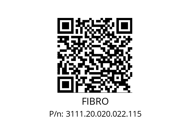   FIBRO 3111.20.020.022.115