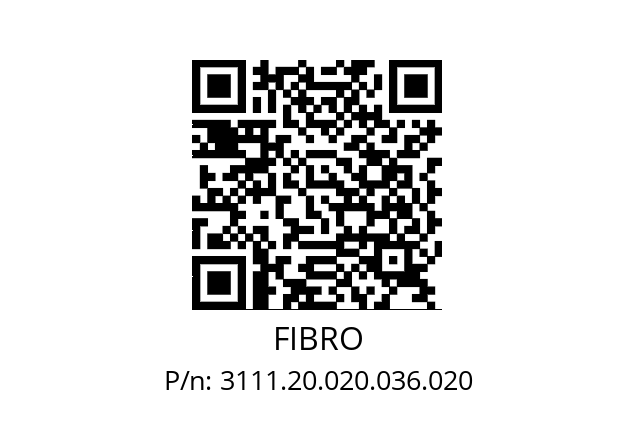   FIBRO 3111.20.020.036.020