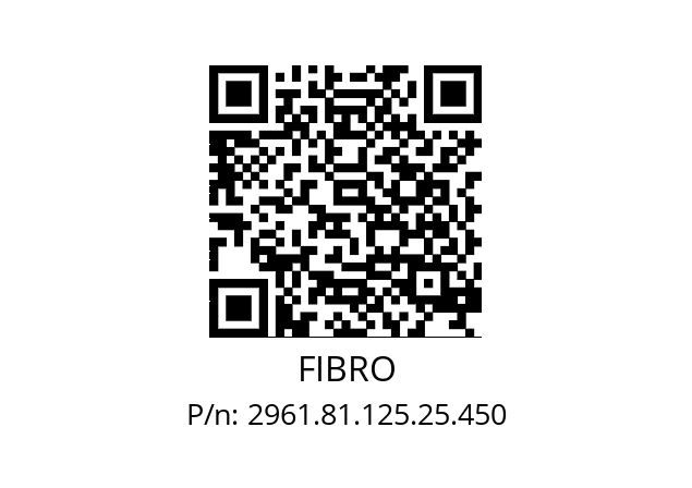   FIBRO 2961.81.125.25.450