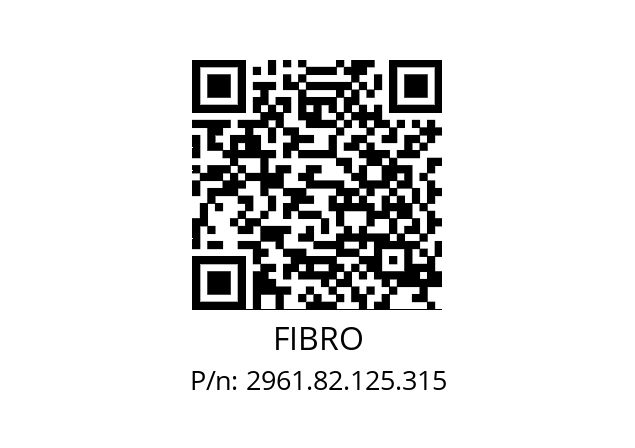   FIBRO 2961.82.125.315