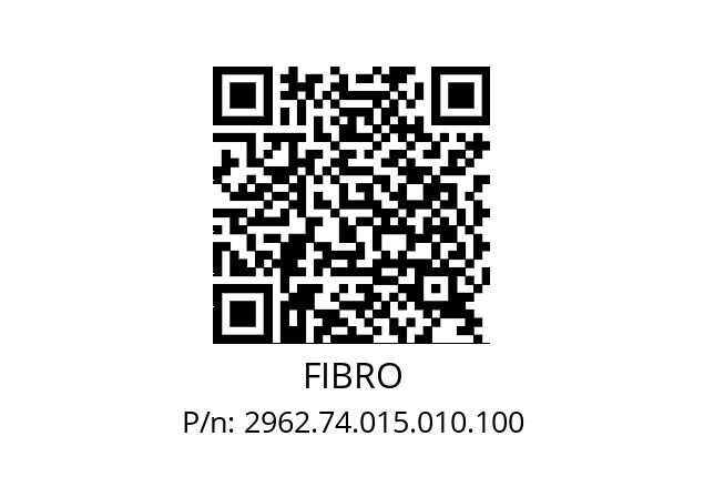   FIBRO 2962.74.015.010.100