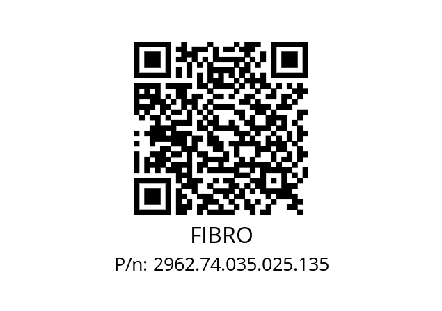   FIBRO 2962.74.035.025.135