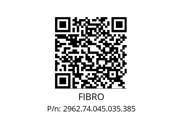   FIBRO 2962.74.045.035.385