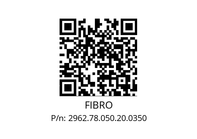   FIBRO 2962.78.050.20.0350