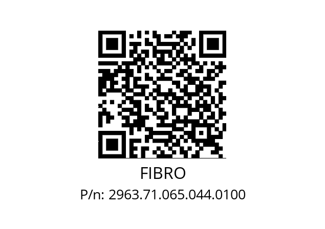   FIBRO 2963.71.065.044.0100