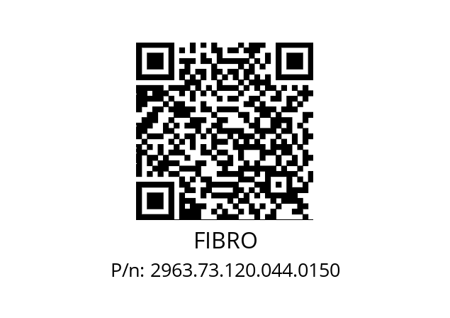   FIBRO 2963.73.120.044.0150