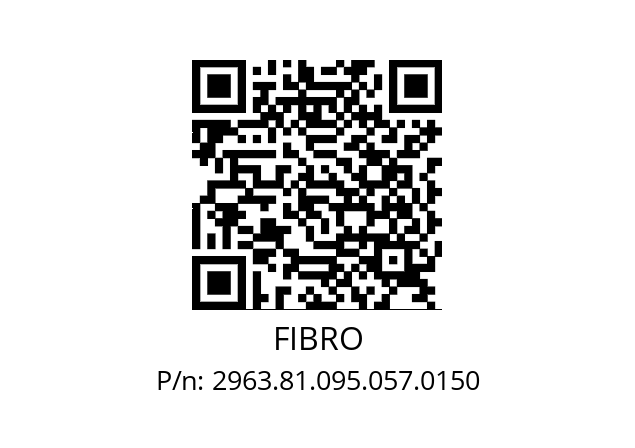   FIBRO 2963.81.095.057.0150