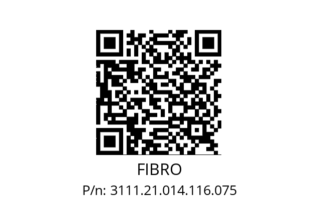   FIBRO 3111.21.014.116.075