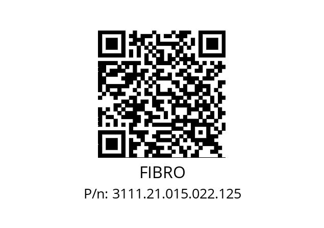   FIBRO 3111.21.015.022.125