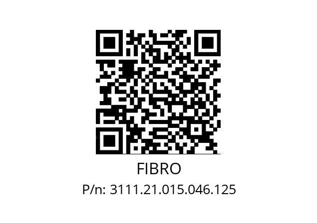   FIBRO 3111.21.015.046.125