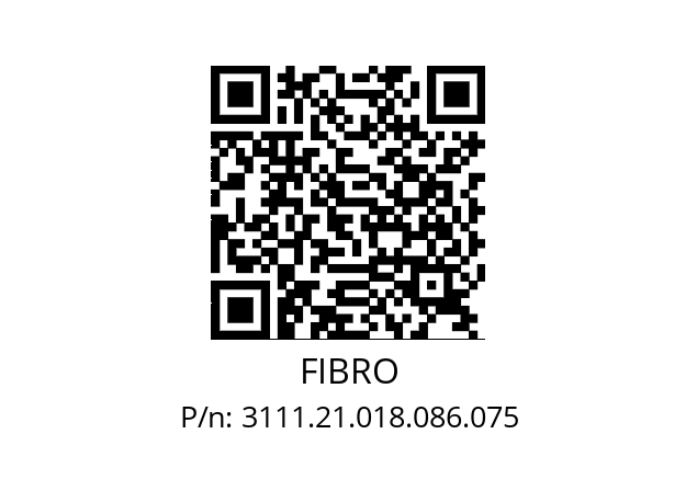   FIBRO 3111.21.018.086.075