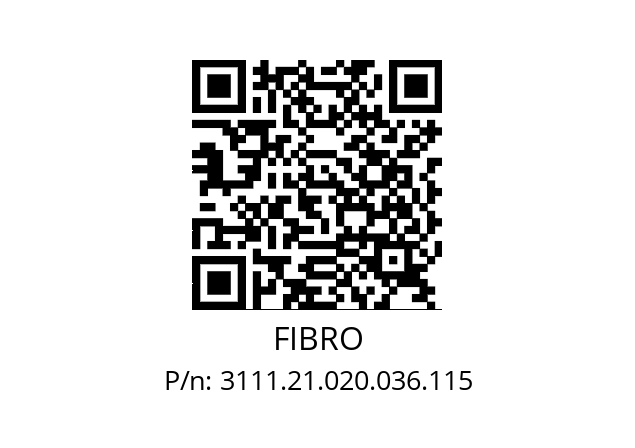   FIBRO 3111.21.020.036.115