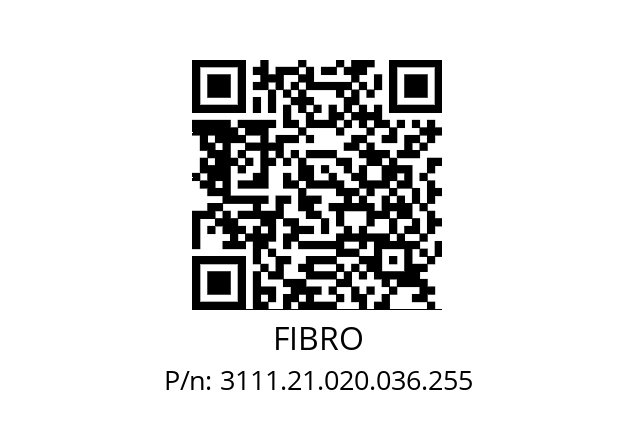   FIBRO 3111.21.020.036.255