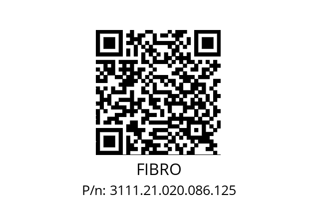   FIBRO 3111.21.020.086.125