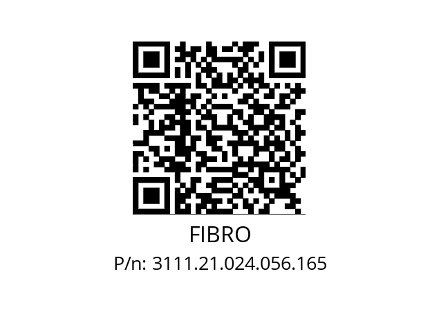   FIBRO 3111.21.024.056.165