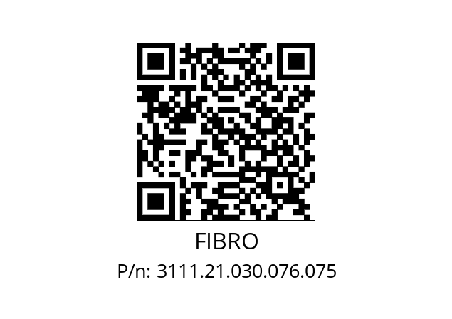   FIBRO 3111.21.030.076.075