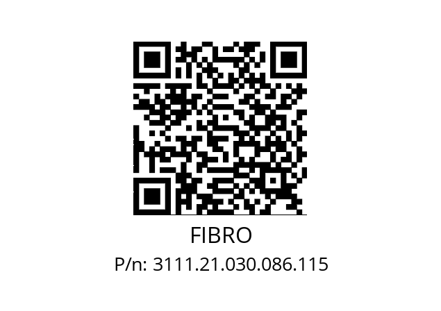   FIBRO 3111.21.030.086.115