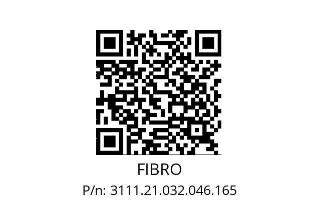   FIBRO 3111.21.032.046.165