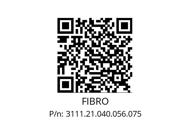   FIBRO 3111.21.040.056.075