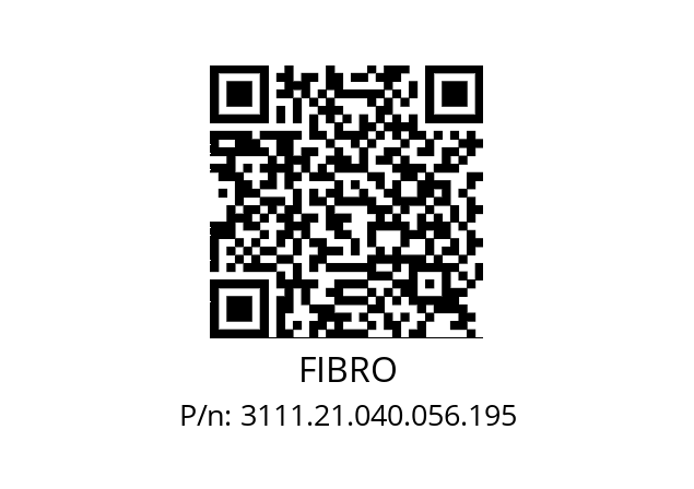   FIBRO 3111.21.040.056.195