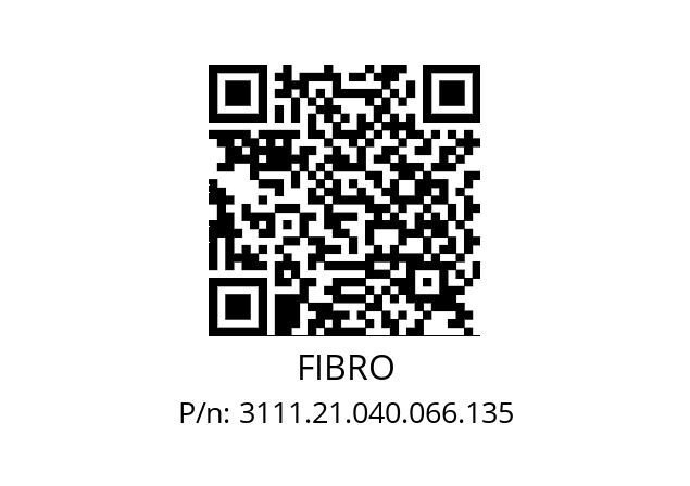   FIBRO 3111.21.040.066.135