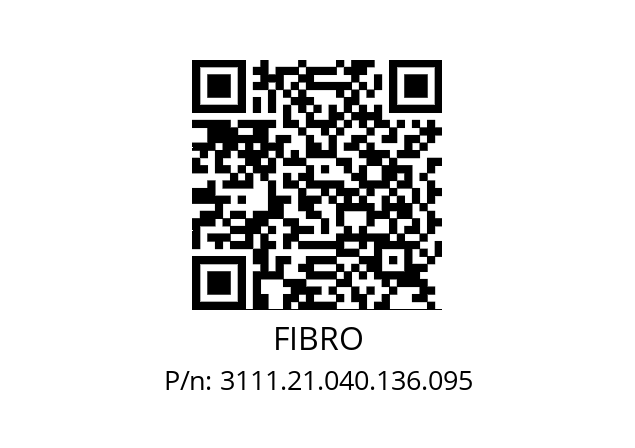   FIBRO 3111.21.040.136.095