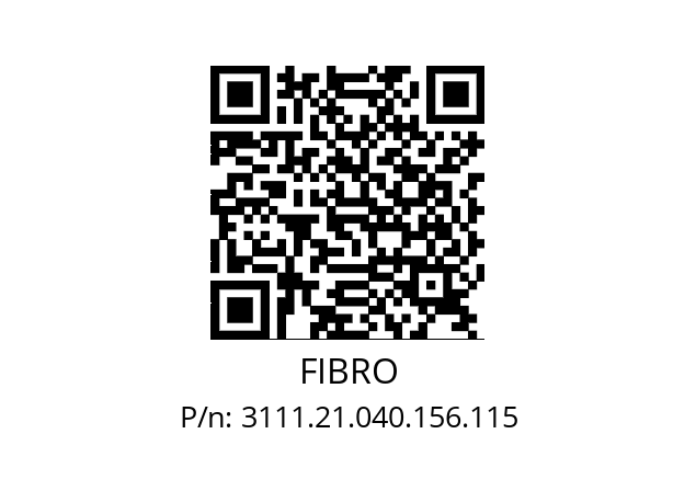   FIBRO 3111.21.040.156.115