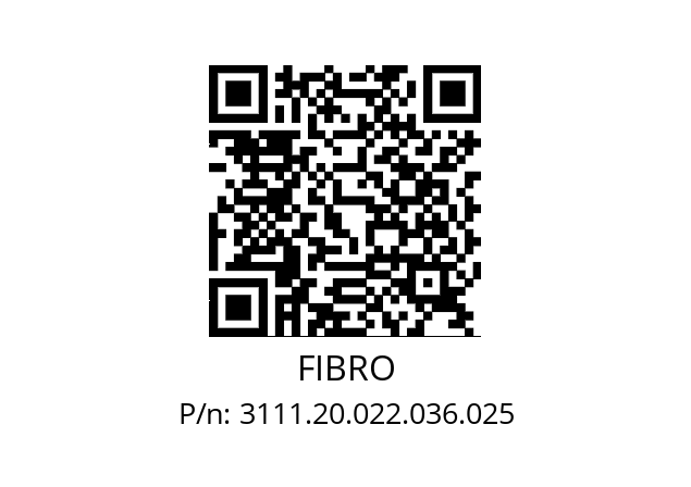   FIBRO 3111.20.022.036.025