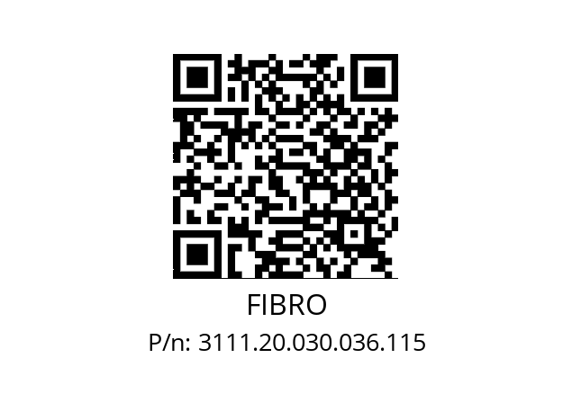   FIBRO 3111.20.030.036.115