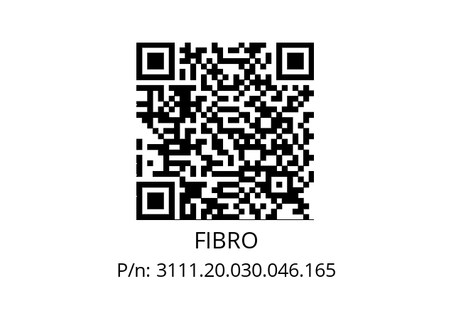   FIBRO 3111.20.030.046.165