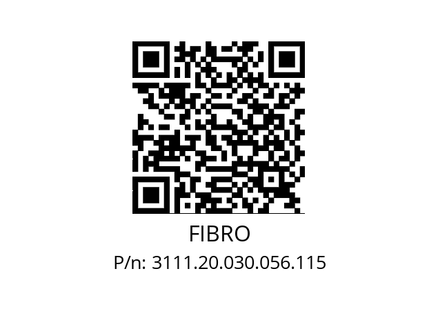   FIBRO 3111.20.030.056.115