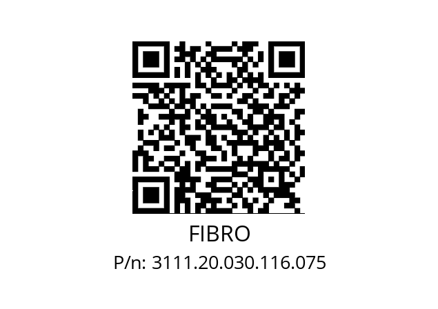   FIBRO 3111.20.030.116.075