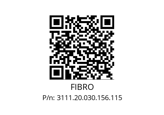   FIBRO 3111.20.030.156.115