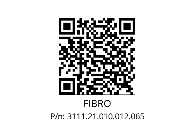   FIBRO 3111.21.010.012.065