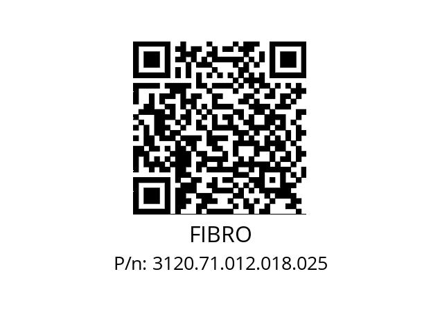   FIBRO 3120.71.012.018.025