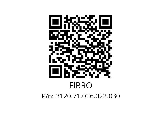   FIBRO 3120.71.016.022.030