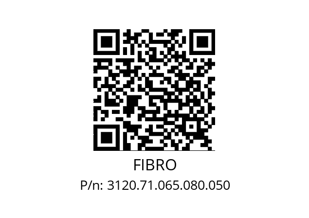   FIBRO 3120.71.065.080.050